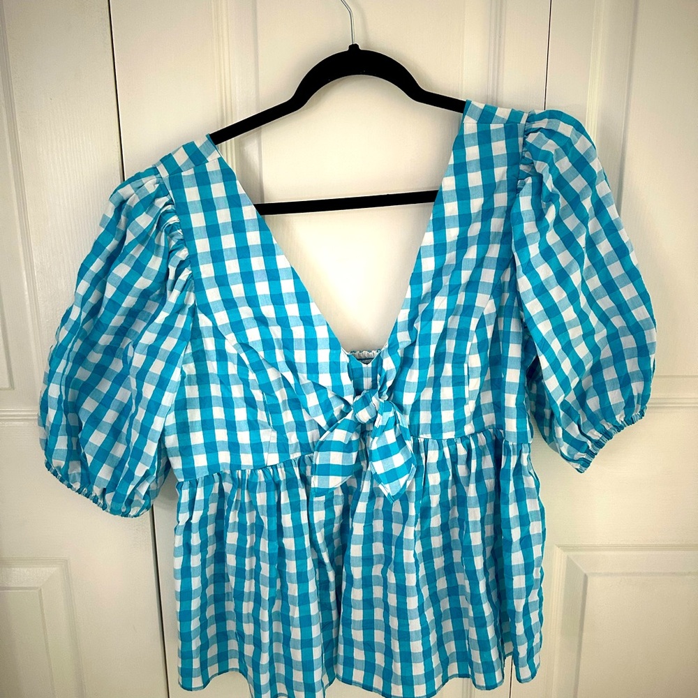 Lily Pulitzer Gingham Top